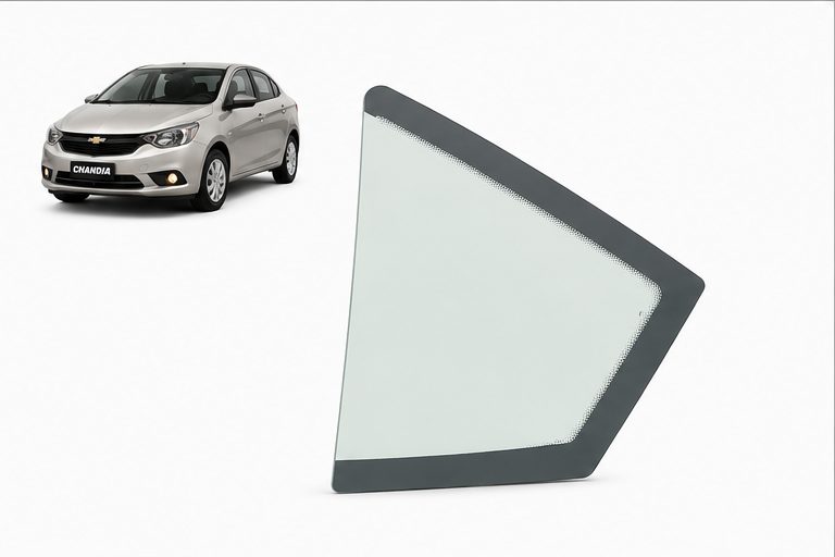 Vidrio Aleta Trasera Chevrolet Sail 4P 2016-2023 Verde - AutoVidriosRobin
