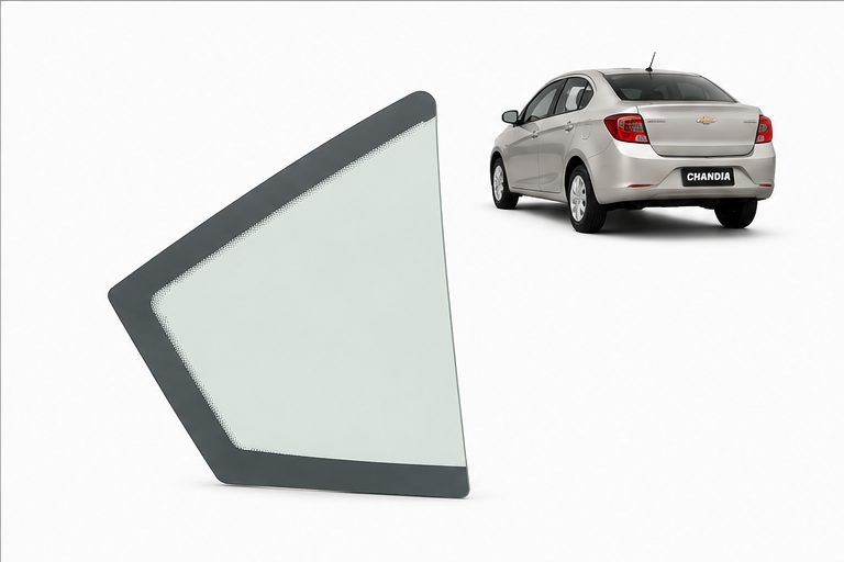 Vidrio Aleta Trasera Chevrolet Sail 4P 2016-2023 Verde - AutoVidriosRobin