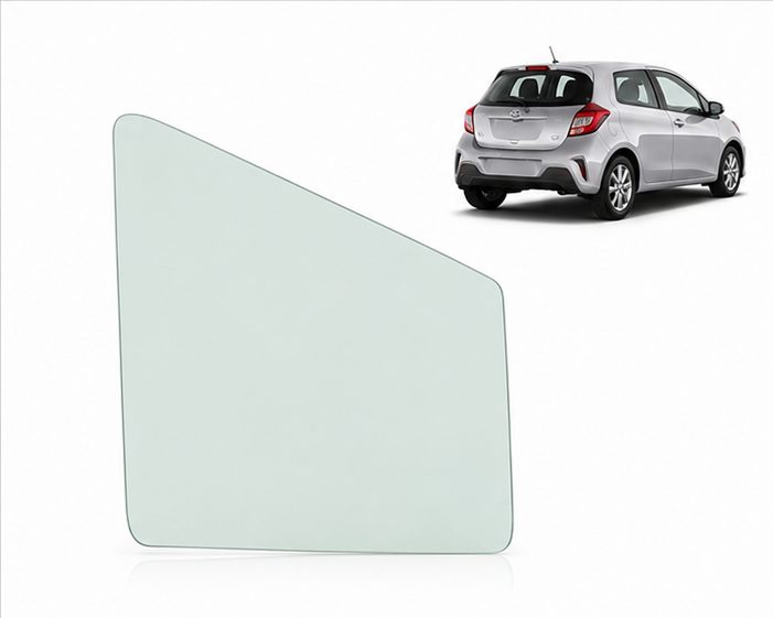 Vidrio Aleta Trasera Toyota Yaris 4P 2013-2017 Verde - AutoVidriosRobin