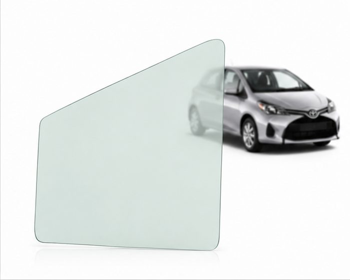 Vidrio Aleta Trasera Toyota Yaris 4P 2013-2017 Verde - AutoVidriosRobin