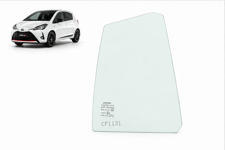 Vidrio Aleta Trasera Toyota Yaris 5P 2018-2022 Verde - AutoVidriosRobin