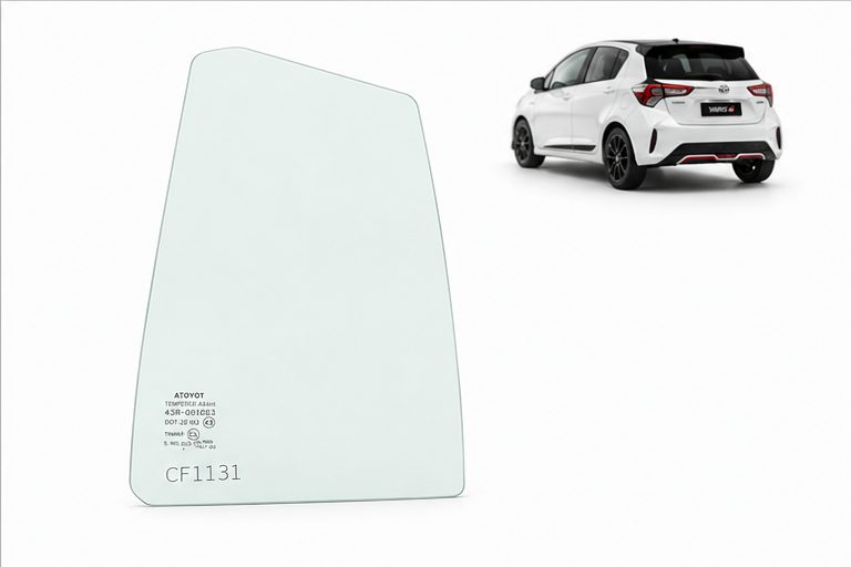 Vidrio Aleta Trasera Toyota Yaris 5P 2018-2022 Verde - AutoVidriosRobin