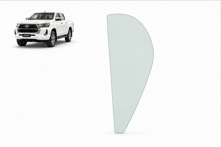 Vidrio Aleta Trasera Toyota Hilux 4P 2016-2024 Verde - AutoVidriosRobin