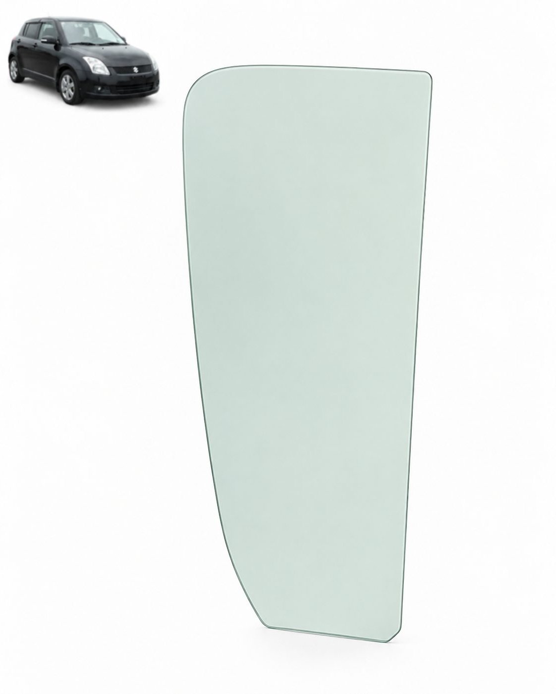 Vidrio Aleta Trasera Suzuki Swift 5P 2004-2010 Verde - AutoVidriosRobin