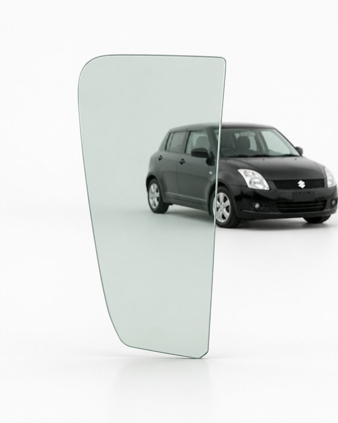 Vidrio Aleta Trasera Suzuki Swift 5P 2004-2010 Verde - AutoVidriosRobin