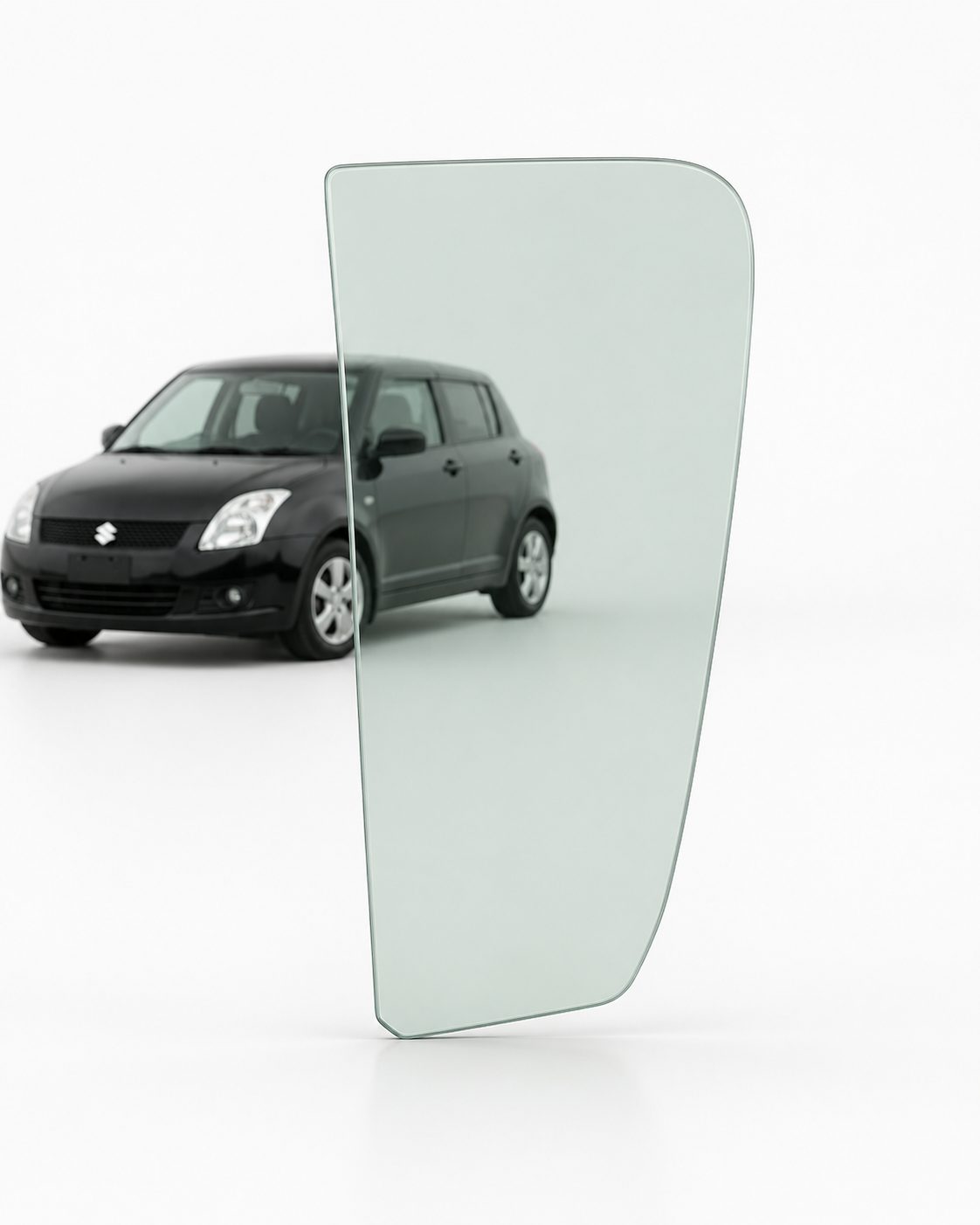 Vidrio Aleta Trasera Suzuki Swift 5P 2004-2010 Verde - AutoVidriosRobin
