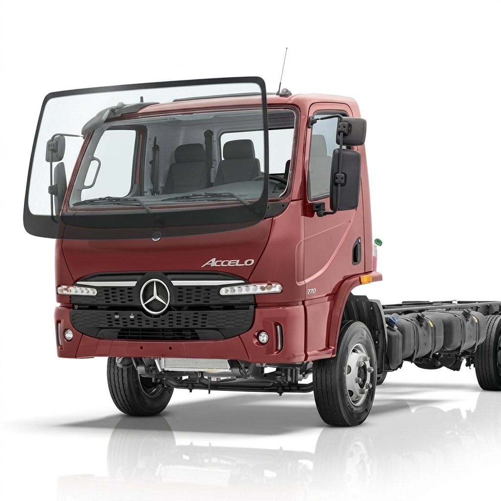 Parabrisas Mercedes Benz Accelo Con Antena 2004-2015 Deg - AutoVidriosRobin