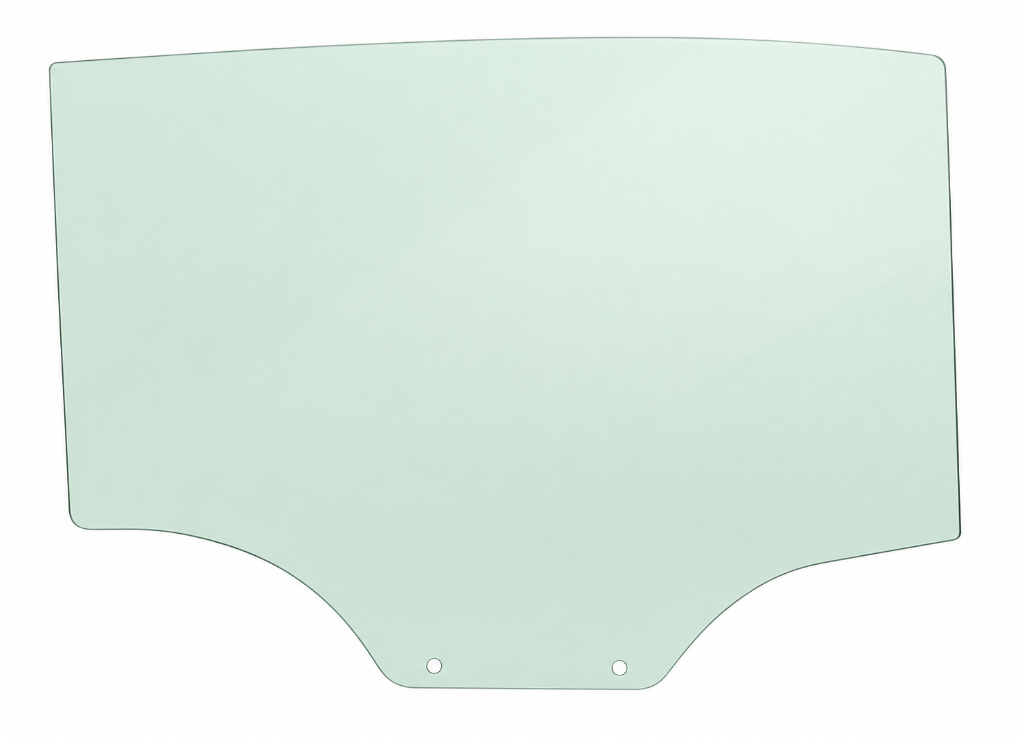 Vidrio Puerta Trasera Chevrolet Captiva Suv 5P 2Perf 2006 Verde