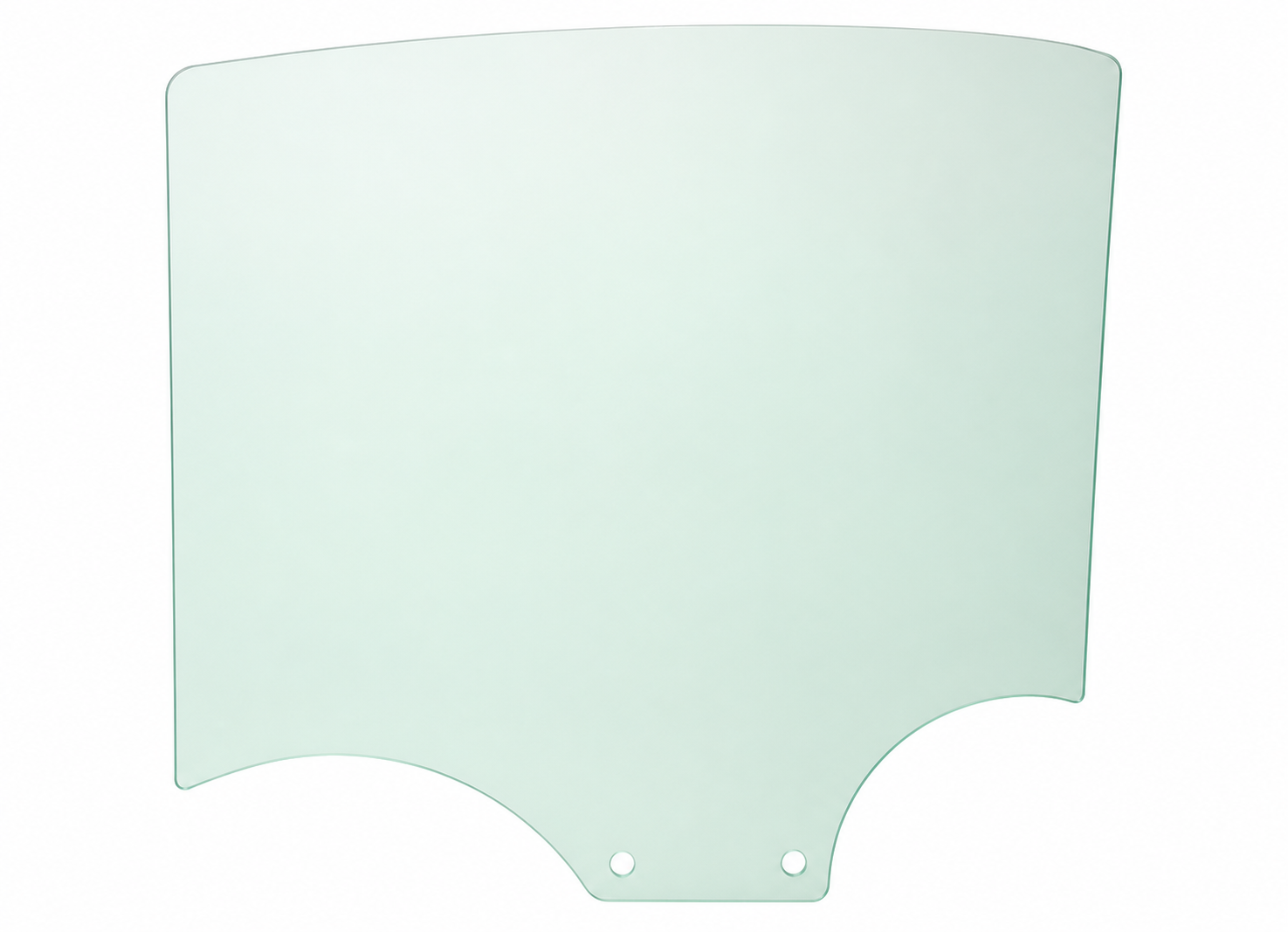 Vidrio Puerta Trasera Renault Symbol 4P 2Perf 2013 Verde