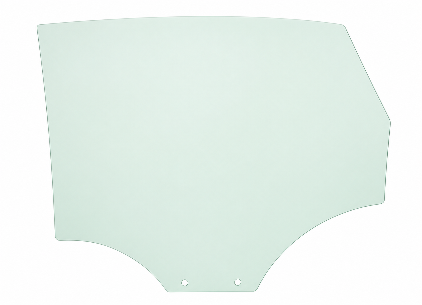 Vidrio Puerta Trasera Audi A1 5P 2Perf 2011 Verde