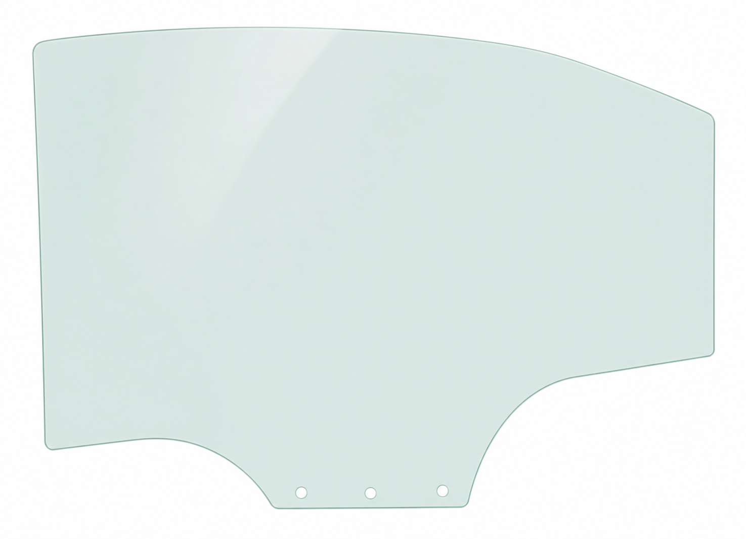 Vidrio Puerta Trasera Chevrolet Sail 4P 2Perf 2010-2015 Verde
