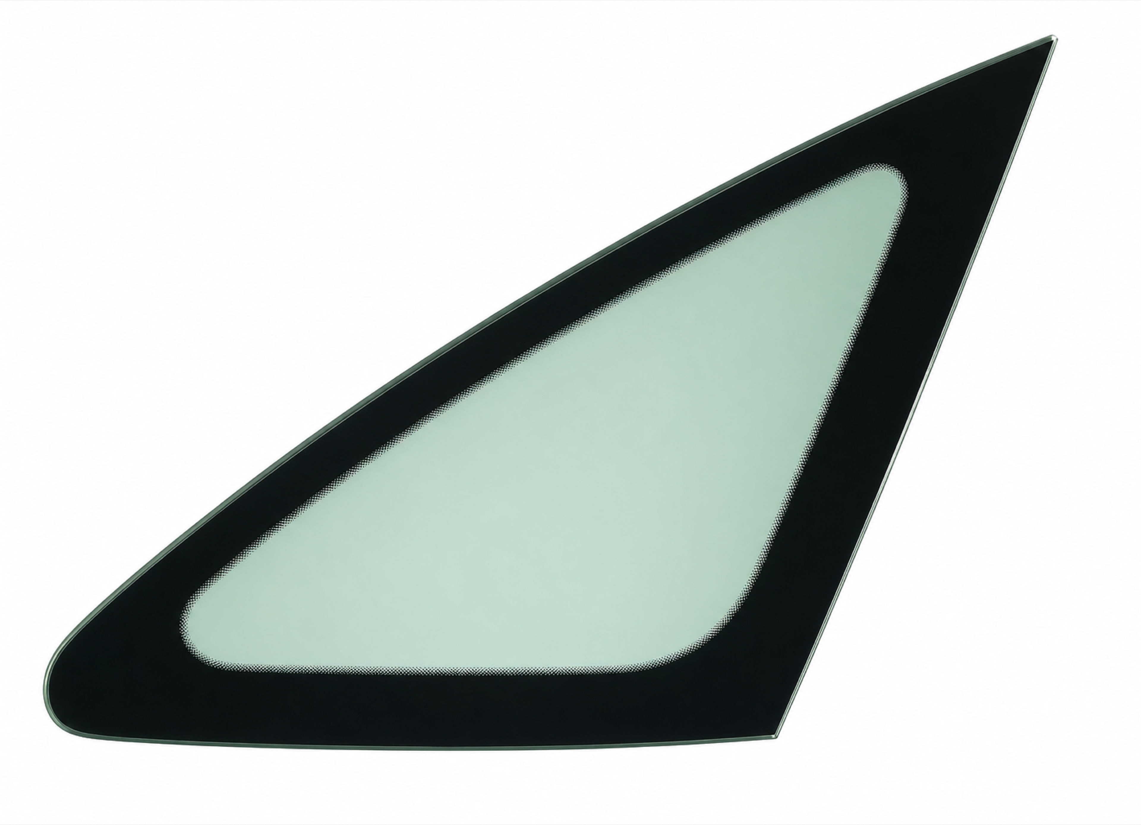 Vidrio Lateral Trasero Ford Fiesta 4P 2013-2017 Verde