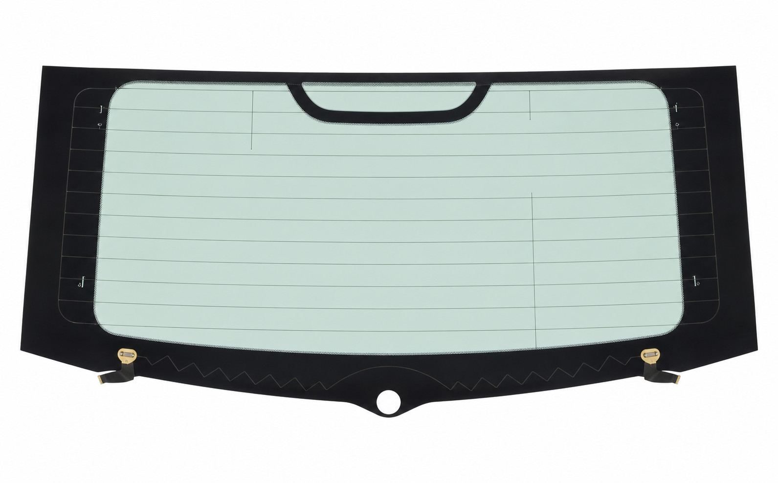 Vidrio Luneta Portalon MG 3 5P C/Def 1Perf 2011-2016 - AutoVidriosRobin