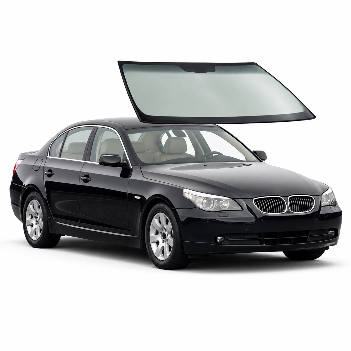 Parabrisas BMW Serie 5 E60 C/Sen 2007-2009 - AutoVidriosRobin
