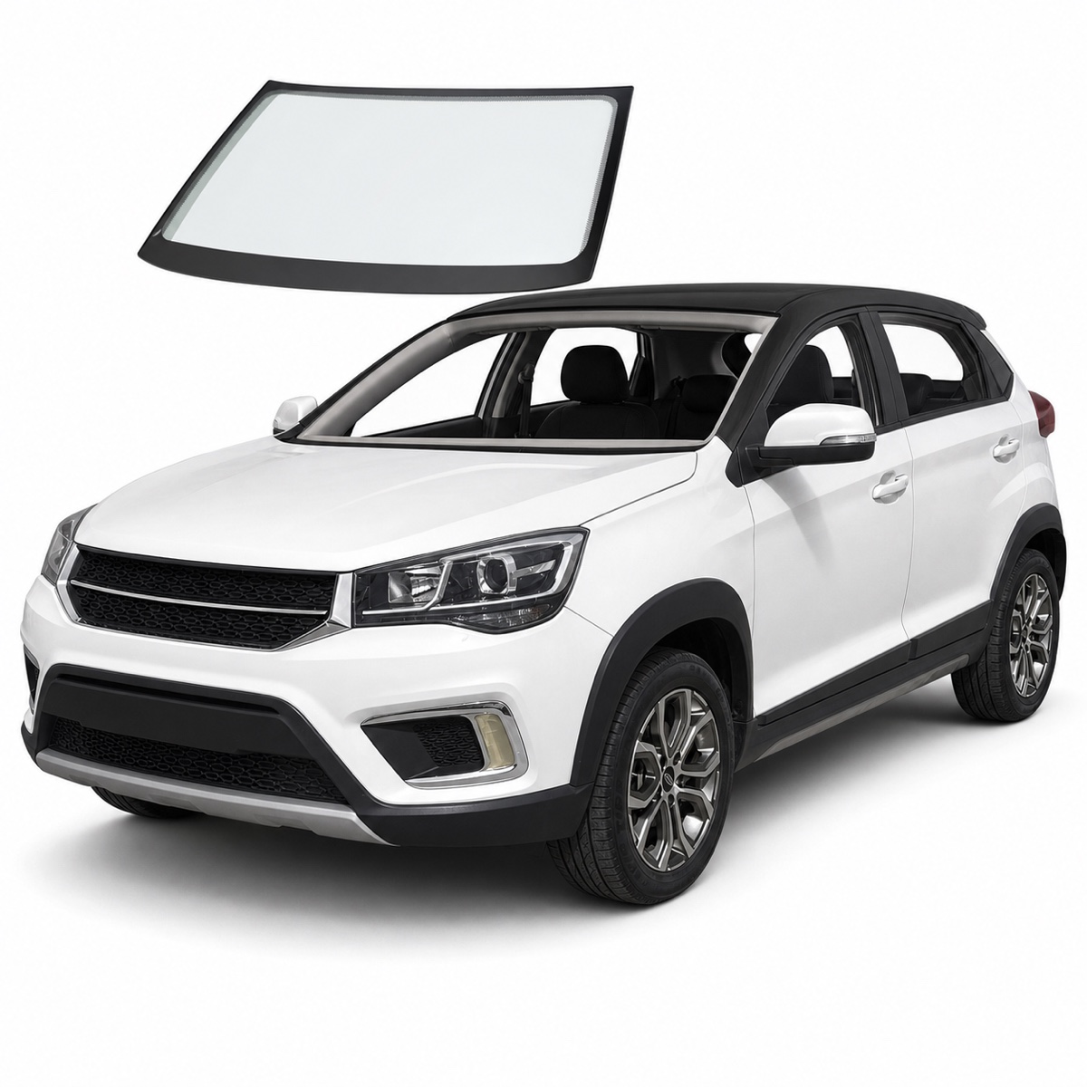 Parabrisas Chery Tiggo 2 C/Ant 5P 2016-2023 Deg - AutoVidriosRobin
