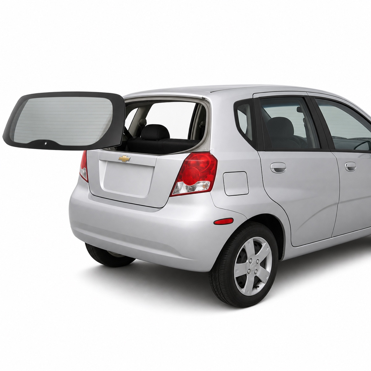 Luneta Portalon Chevrolet Aveo I/II 3P/5P C/Def 2004-2014 - AutoVidriosRobin
