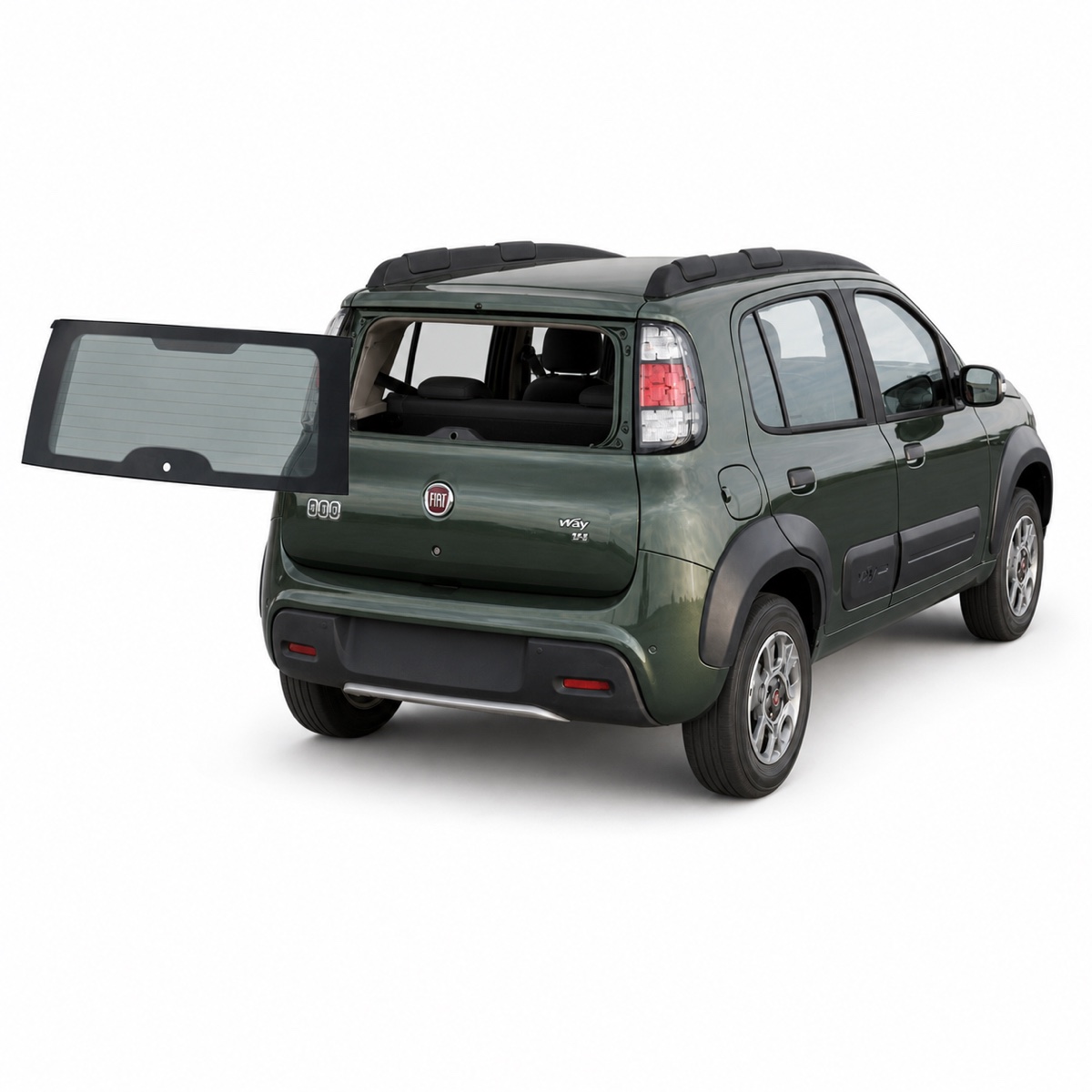 Luneta Portalon Fiat New Uno Novo C/Def 1Perf 2012-2021 - AutoVidriosRobin