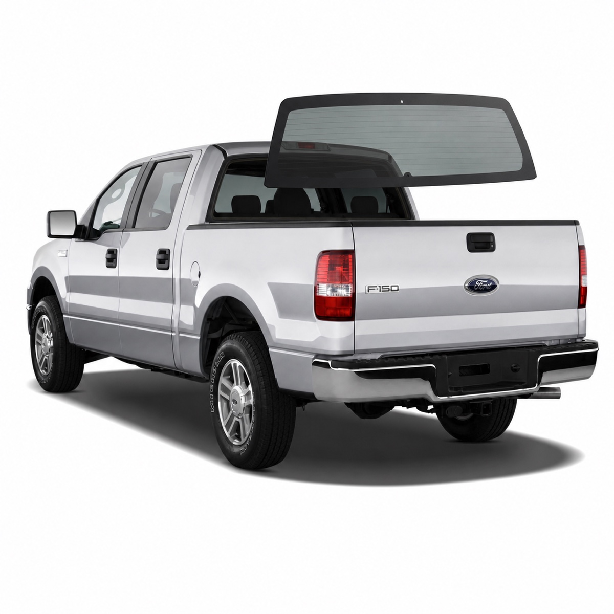 Luneta Portalon Ford F150 2007-2009 Verde - AutoVidriosRobin