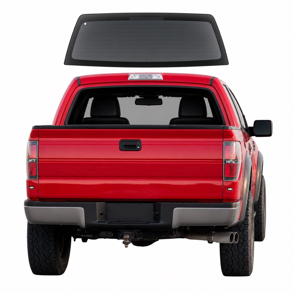 Luneta Ford F150/F150 Raptor Fija 4P C/Def 2009-2015 Priv - AutoVidriosRobin