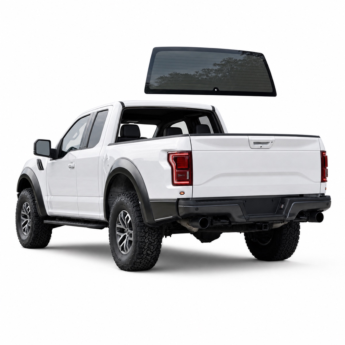 Luneta Ford F150 Electrica 4P C/Def 2016-2020 Priv - AutoVidriosRobin