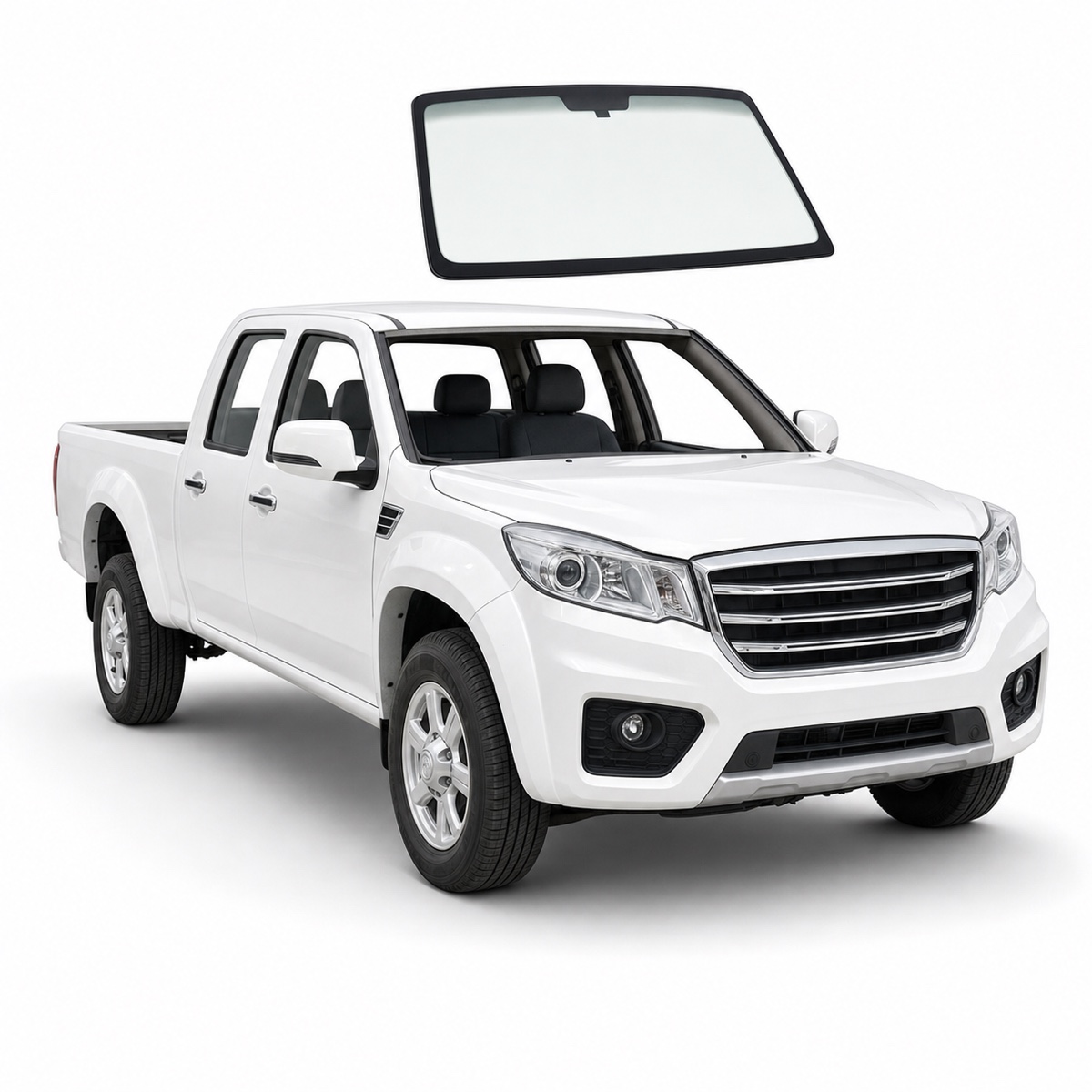 Parabrisas Great Wall Wingle 6 C/Sen C/Ant 4P 2014-2020 Deg - AutoVidriosRobin