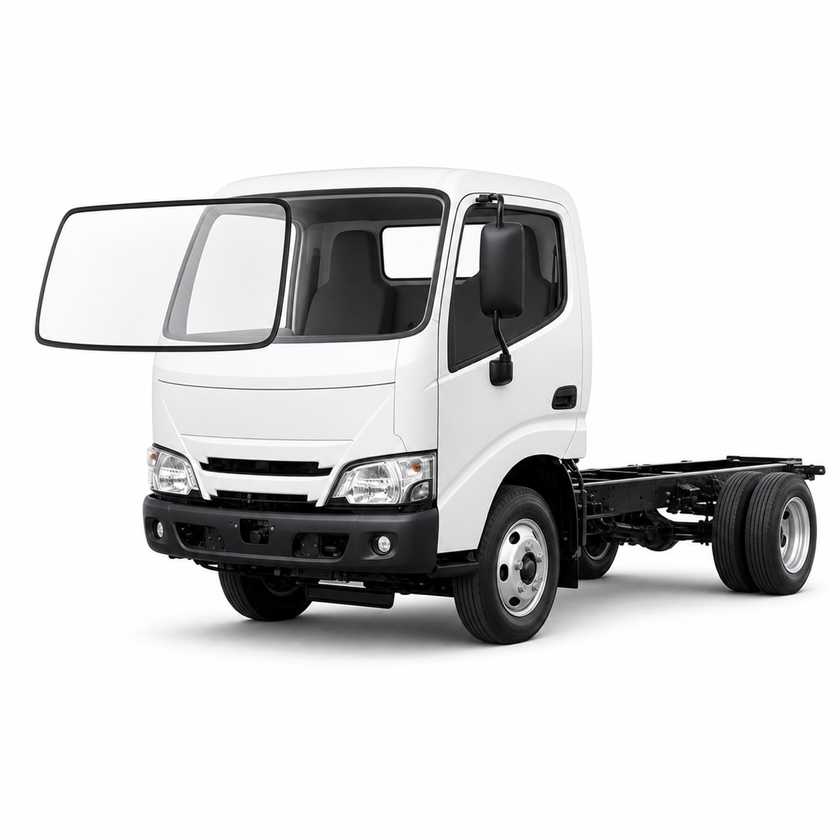 Parabrisas Hino Dutro - Xzu 2P Cabina Angosta 2002-2016 Deg - AutoVidriosRobin