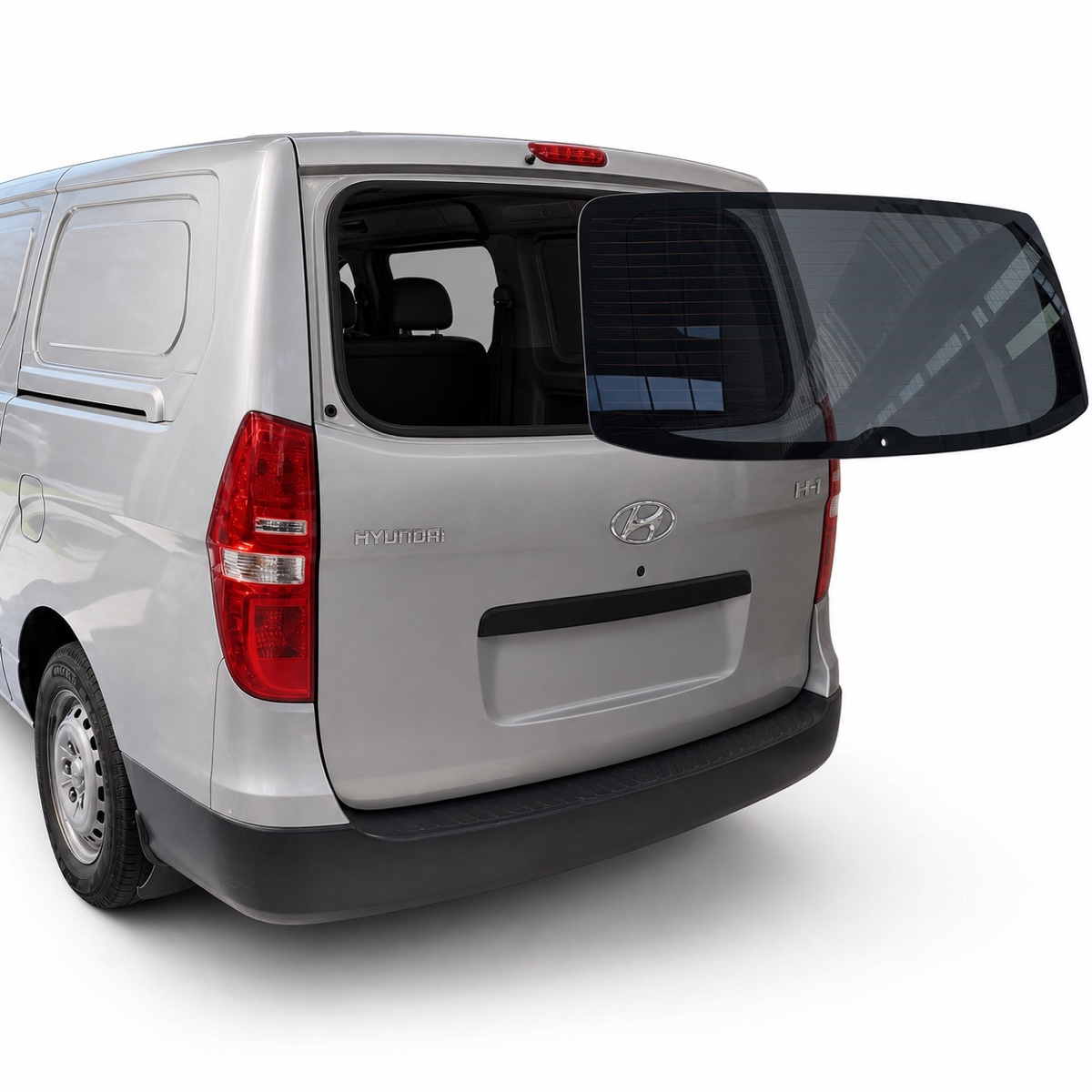 Luneta Hyundai H1 con defroster 1 perf 2008-2022 Ver - AutoVidriosRobin