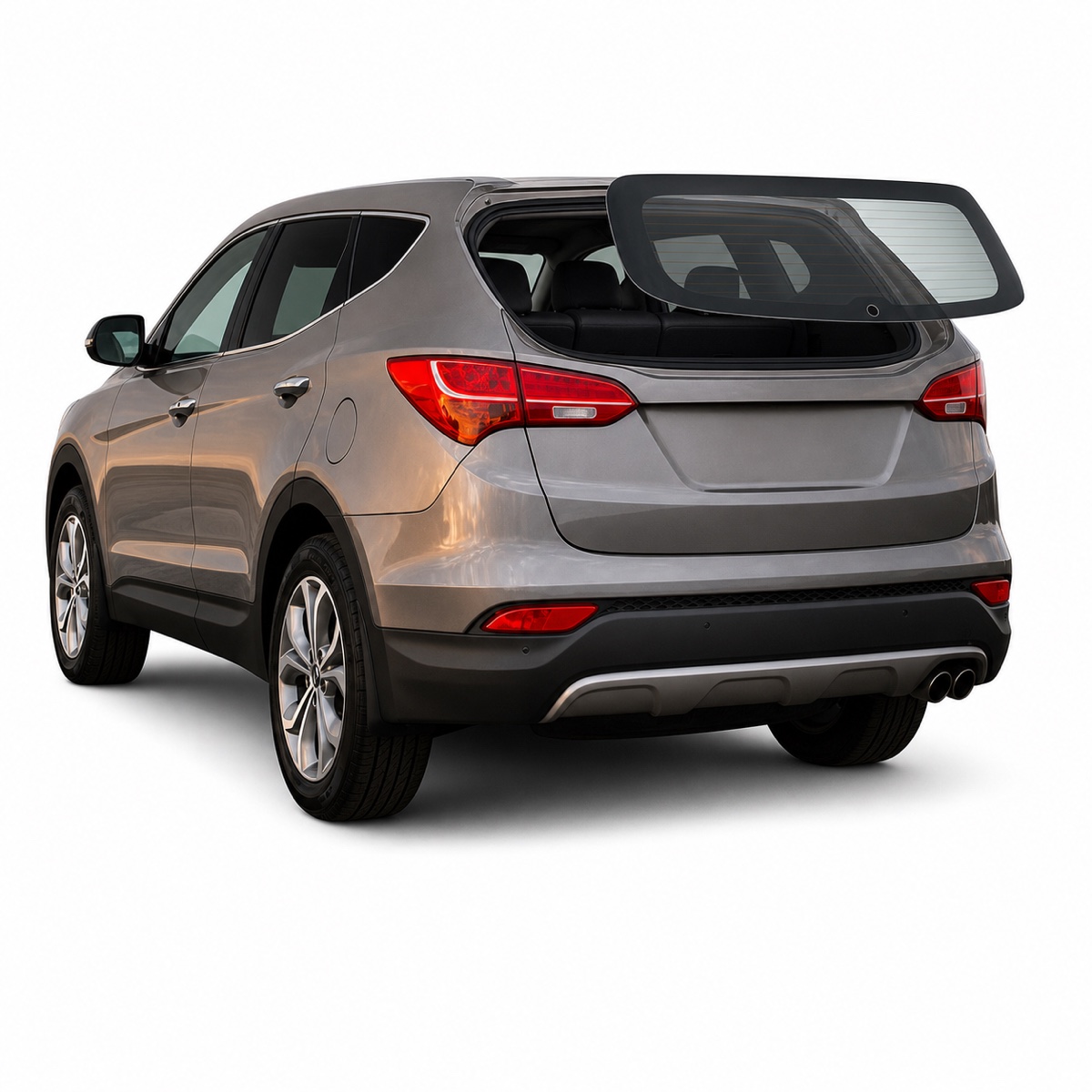 Luneta Portalon Hyundai Santa Fe 5P C/Def 2013-2018 Priv - AutoVidriosRobin