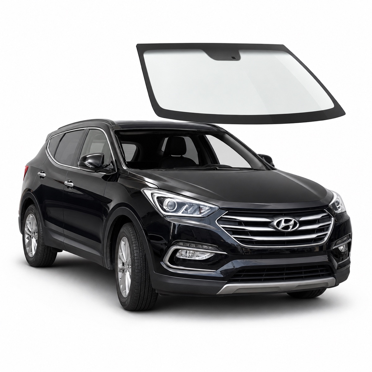Parabrisas Hyundai Santa Fe c/defroster y sensor 2013-2015