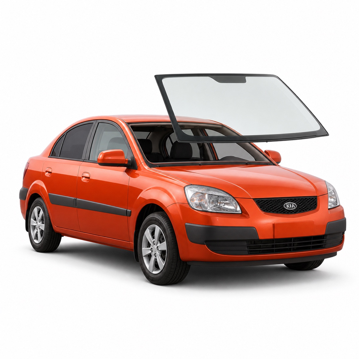 Parabrisas Kia Rio Arriba 4P/5P C/Mol 2005-2010 Deg