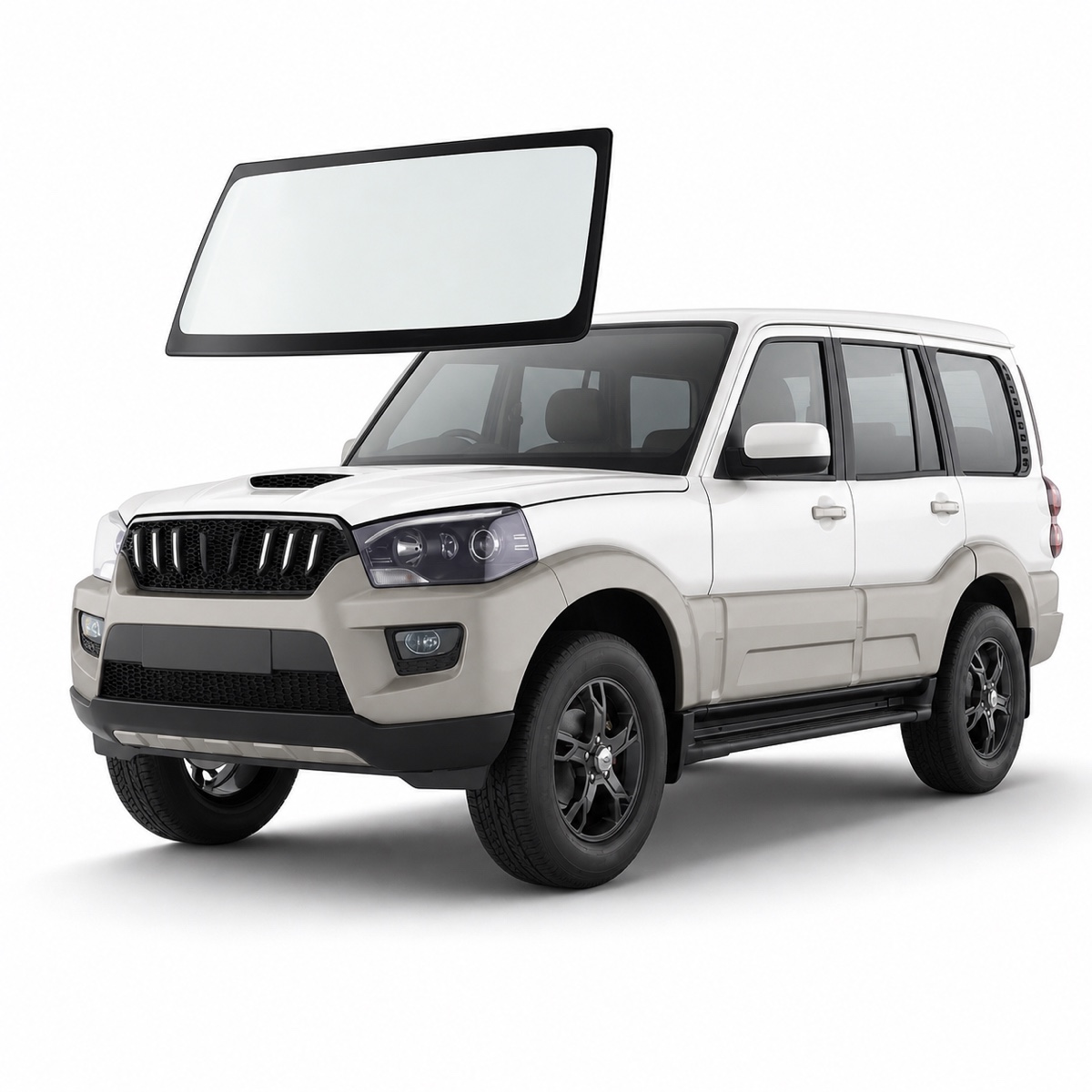 Parabrisas Mahindra Scorpion/C/Pint Baja 2014-2021 Deg - AutoVidriosRobin