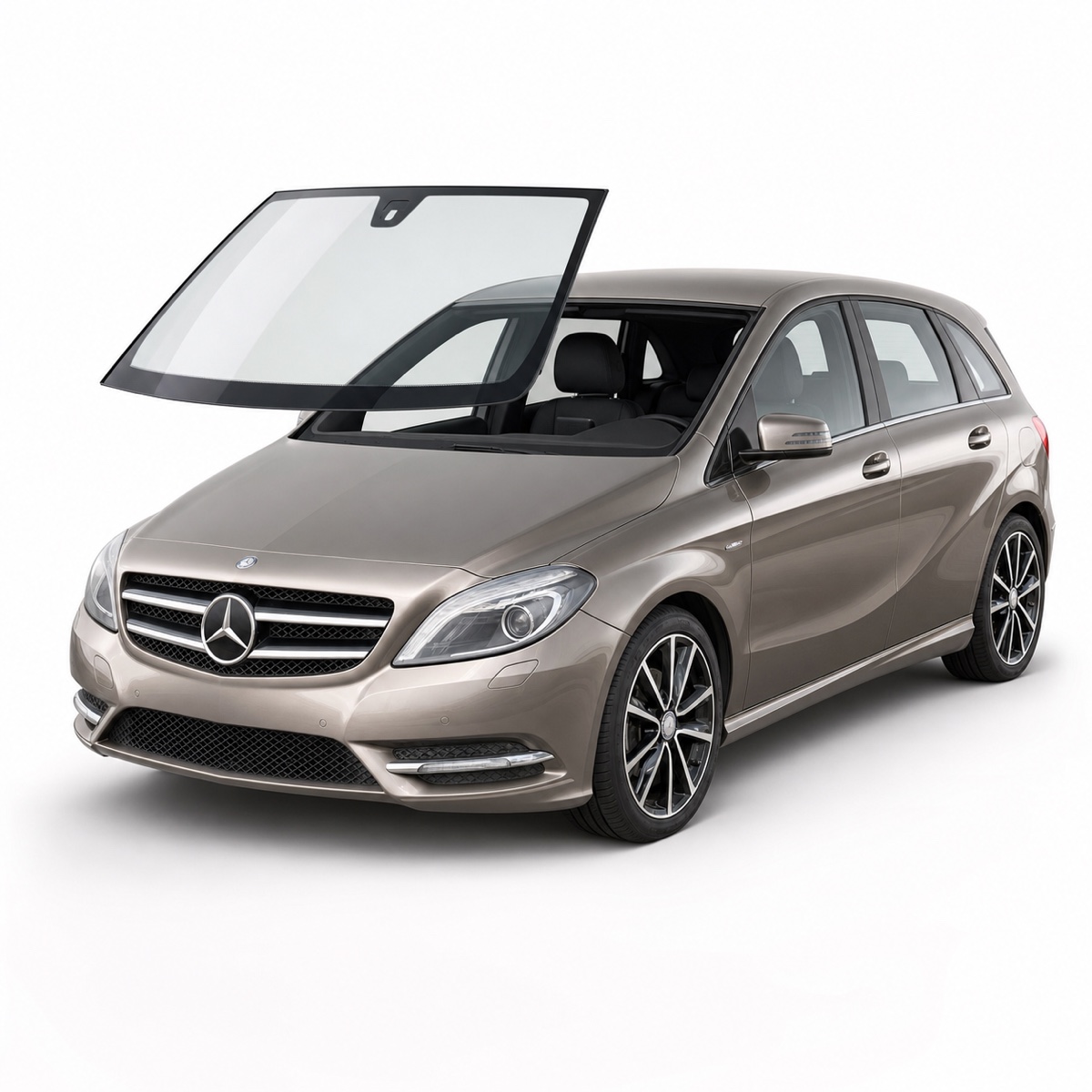 Parabrisas Mercedes Clase B W246 C/Sen C/Ant C/Mol 2012-2018 - AutoVidriosRobin