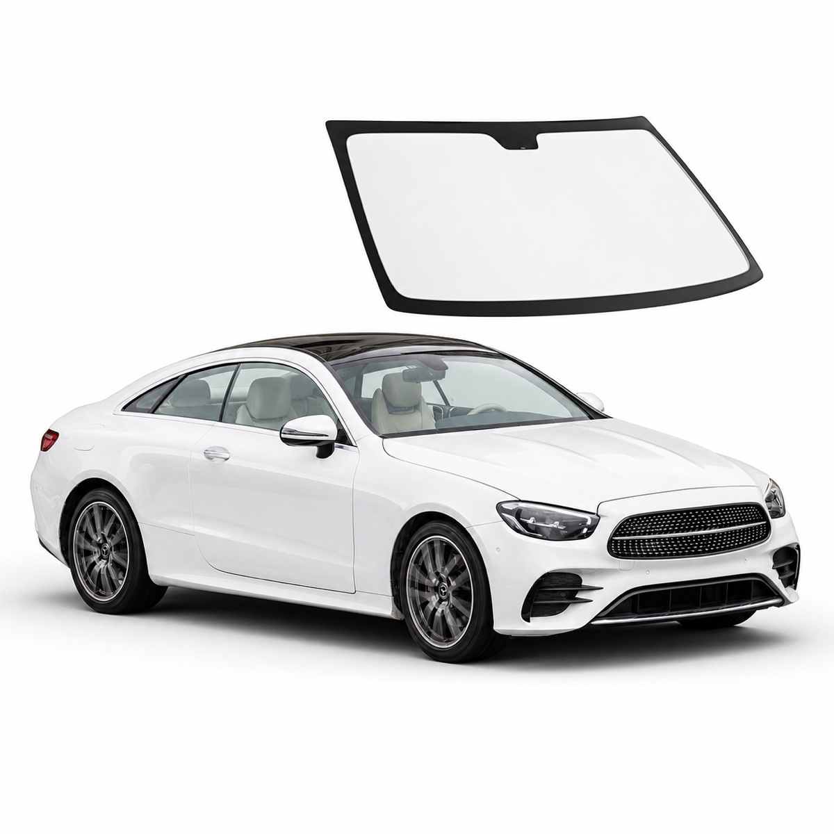 Parabrisas Mercedes E Class Coupe W238 C/Sen C/Mol 2017-2023 - AutoVidriosRobin