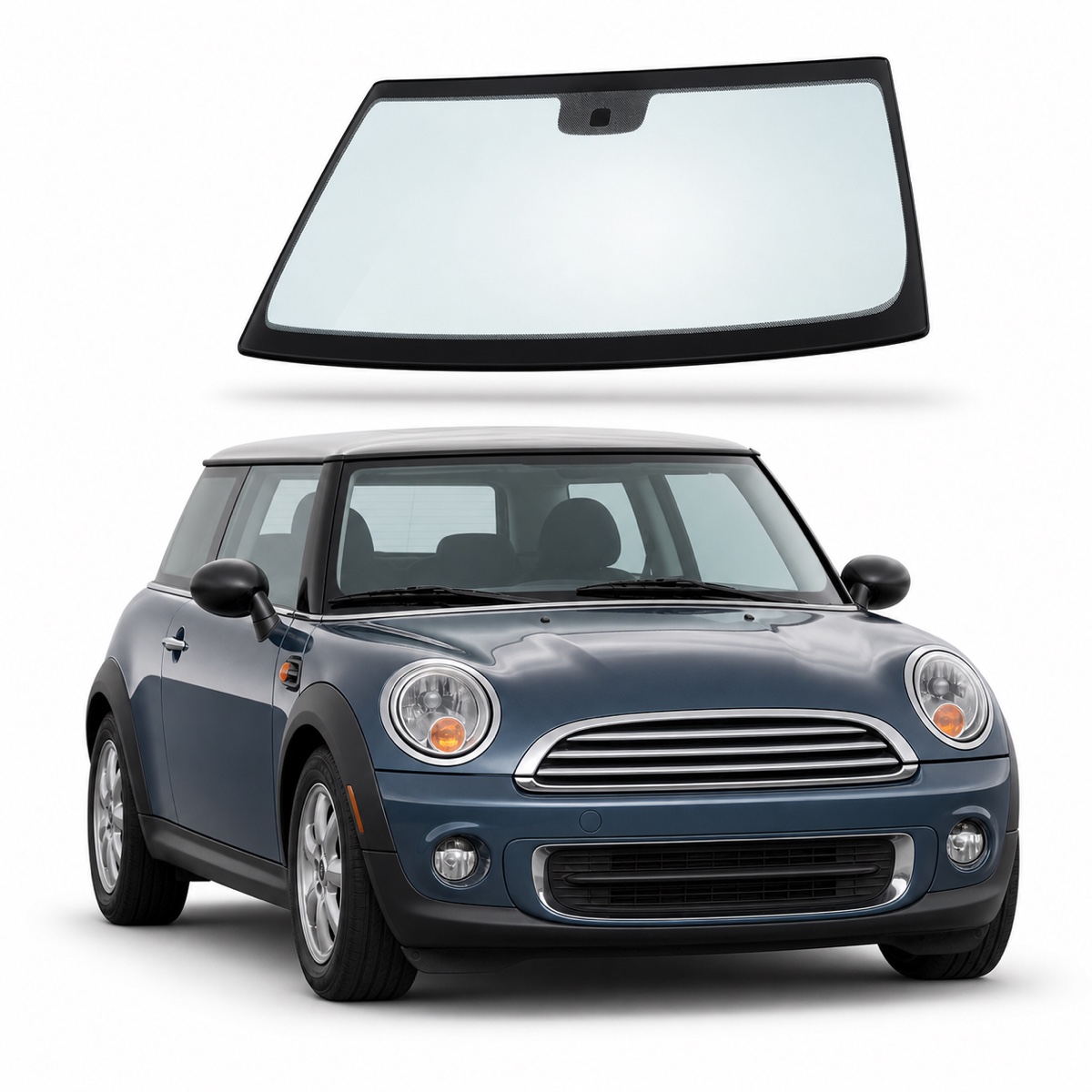 Parabrisas BMW Mini Cooper C/Sen 3P C/Mol 2001-2012 - AutoVidriosRobin