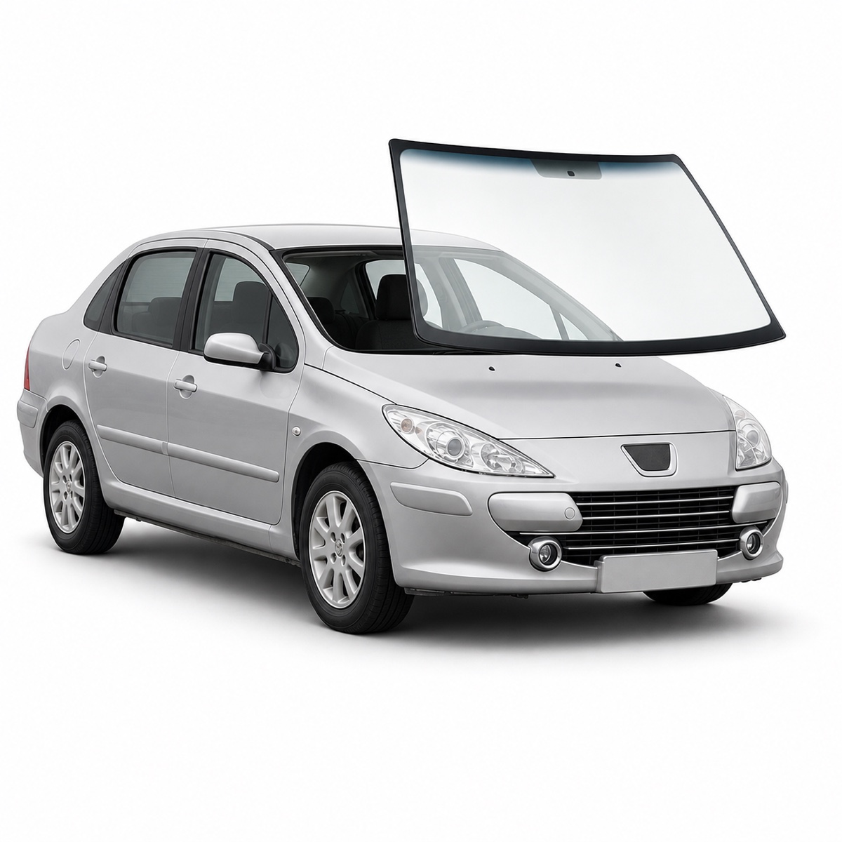 Parabrisas Peugeot 307 3/4/C/Sen Rombo C/Mol 2002-2008 Deg - AutoVidriosRobin
