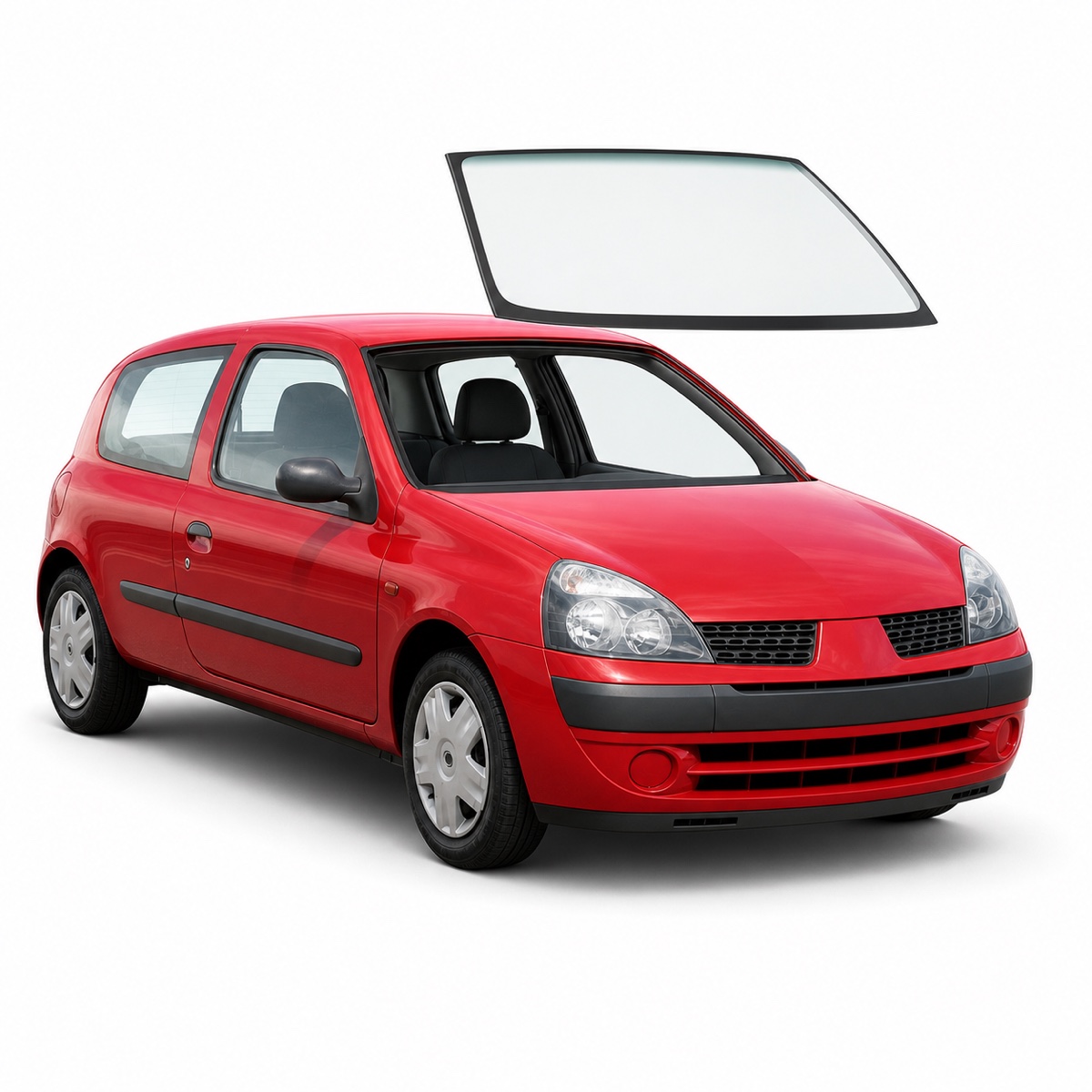 Parabrisas Renault Clio II/Platina 3P/4P 1999-2008 Deg - AutoVidriosRobin