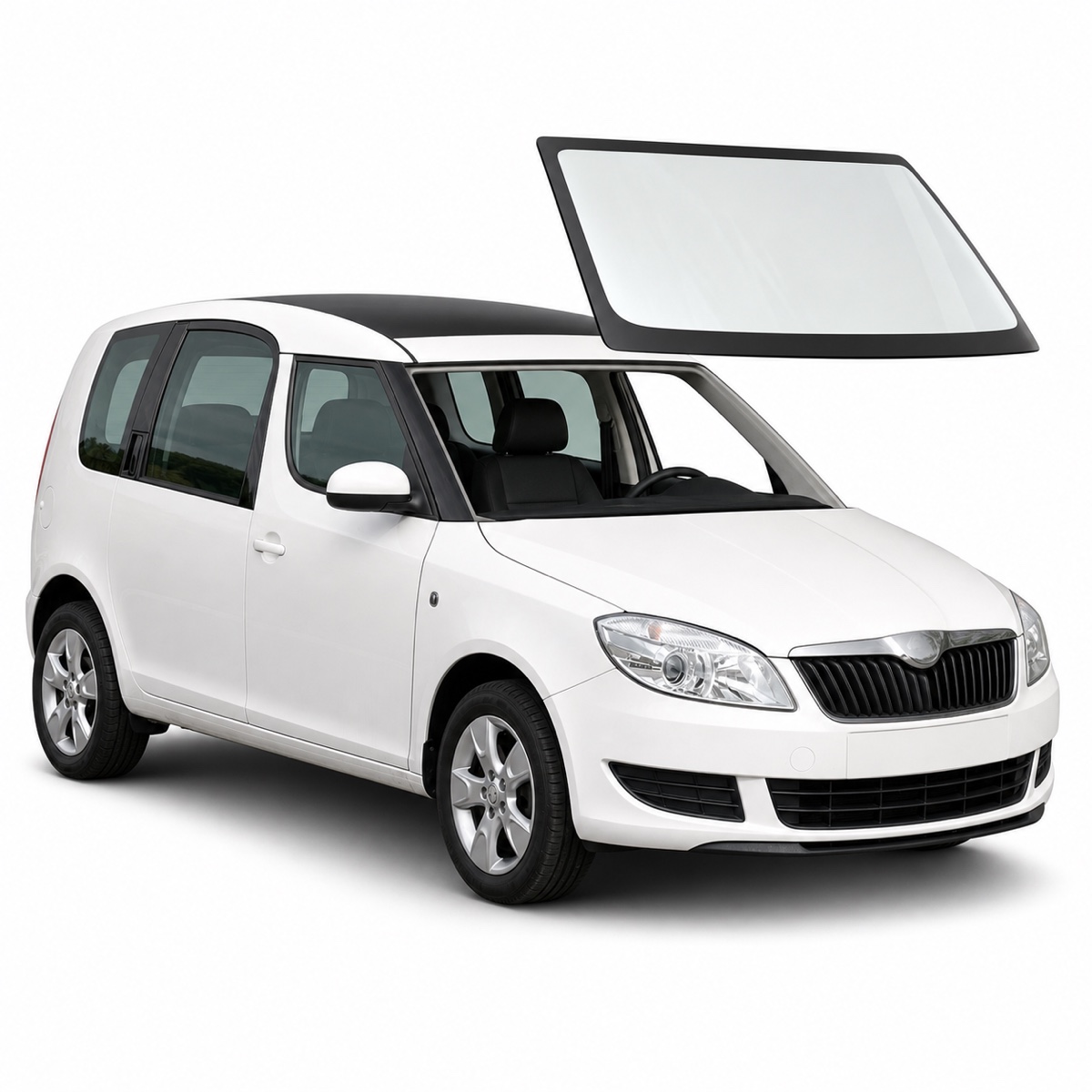 Parabrisas Skoda Fabia Roomster/ 5P C/Mol 2007-2014 Deg - AutoVidriosRobin