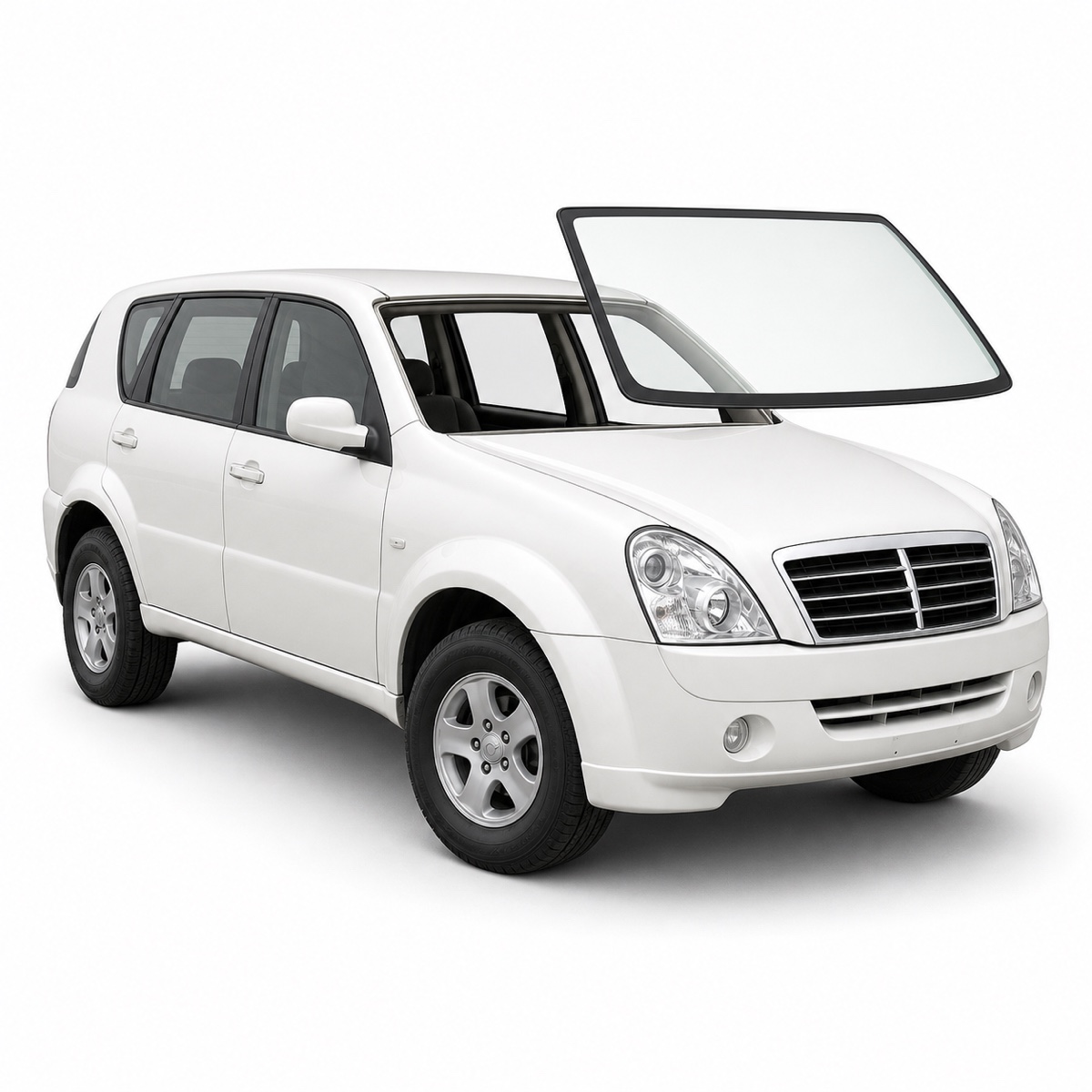 Parabrisas Ssangyong Rexton 5P HUD C/Mol 2006-2017 Deg - AutoVidriosRobin