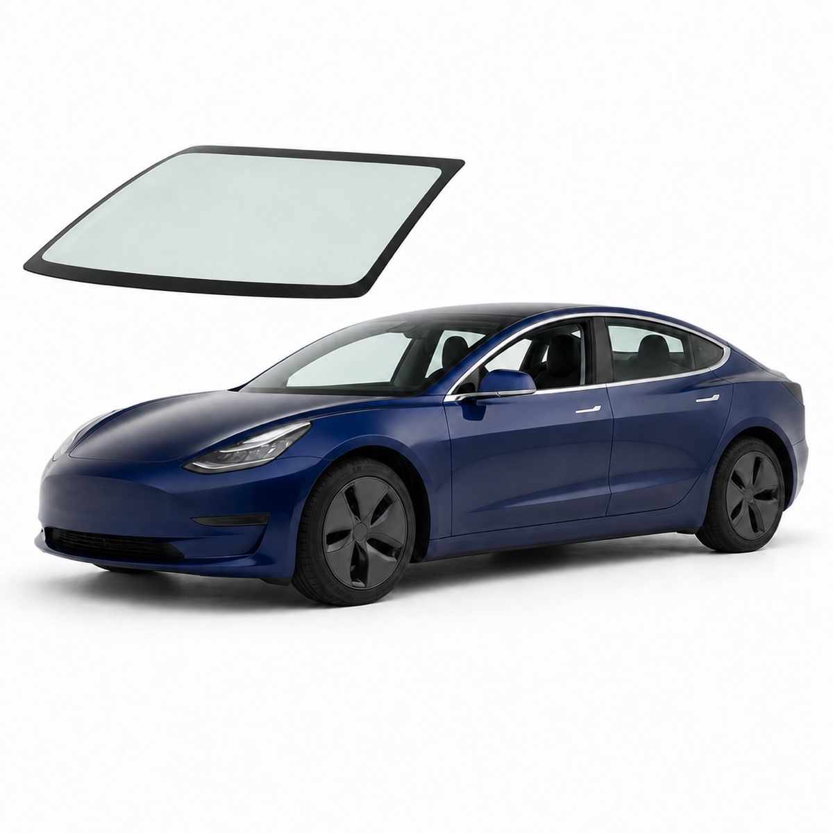 Parabrisas Tesla 3 C/Sen 4P C/Cam C/Mol 2017-2023 - AutoVidriosRobin
