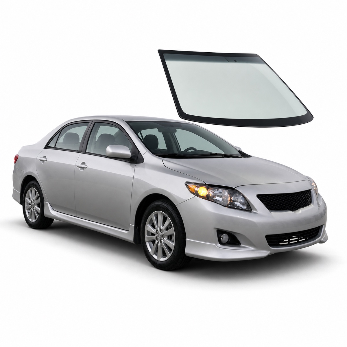 Parabrisas Toyota Corolla C/Sen 4P C/Mol 2006-2012 - AutoVidriosRobin