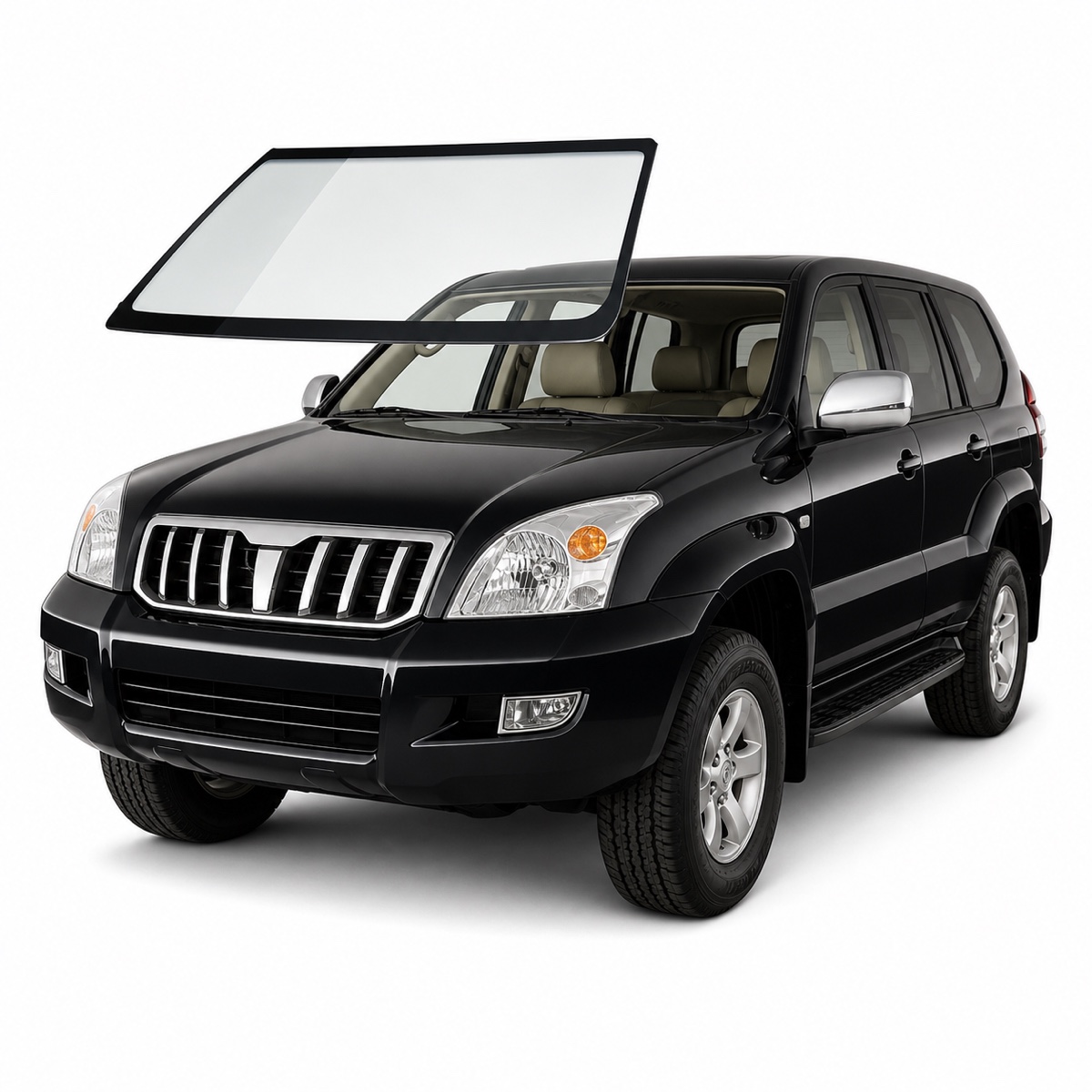 Parabrisas Toyota Prado FJ120 C/Mol 2003-2009 - AutoVidriosRobin