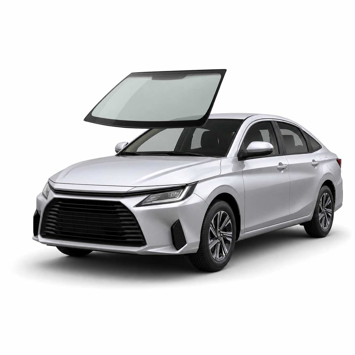 Parabrisas Toyota Yaris 4P 2023-2026 - AutoVidriosRobin