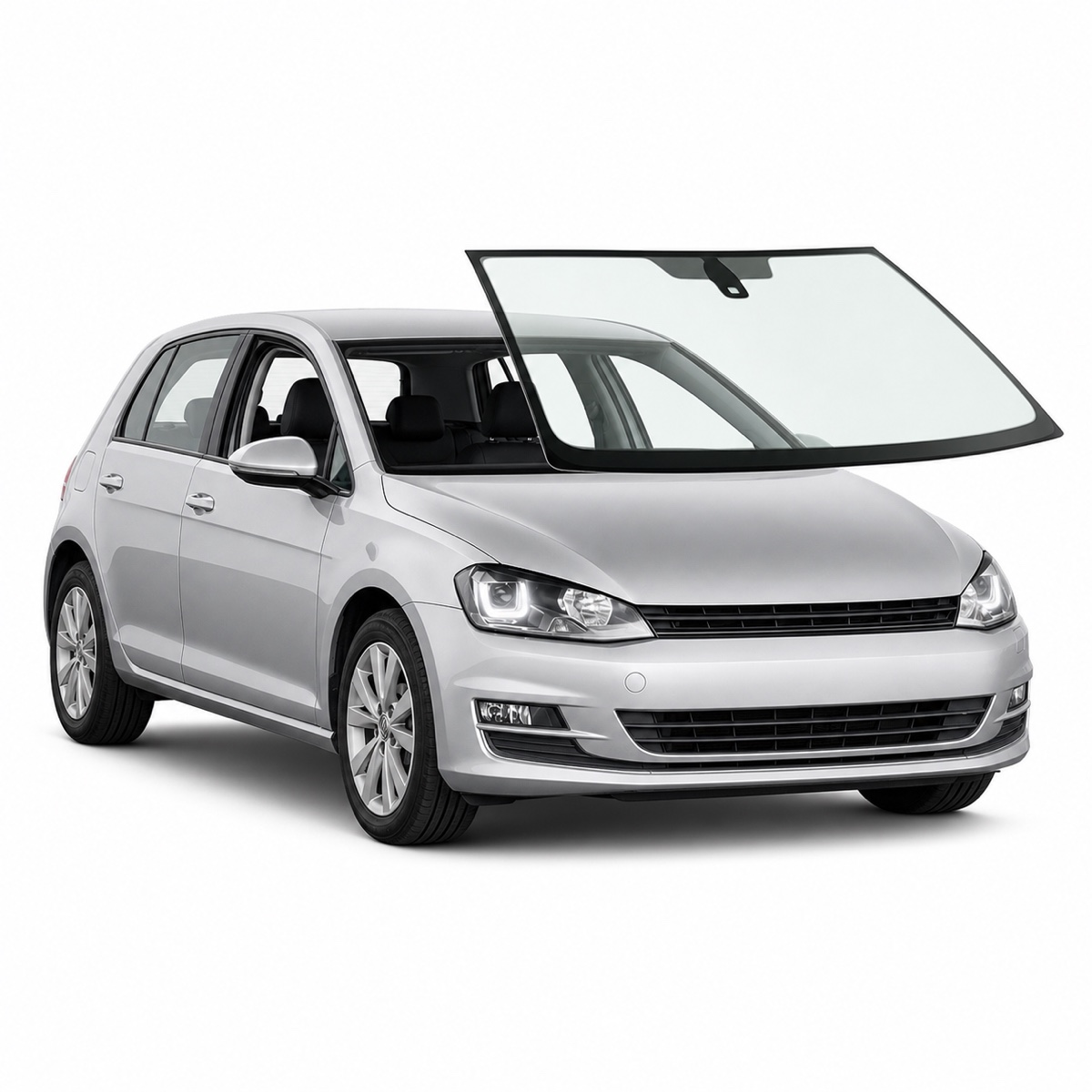 Parabrisas VW Golf A7 C/Sen Recto C/Cam C/Mol 2017-2020 Deg - AutoVidriosRobin