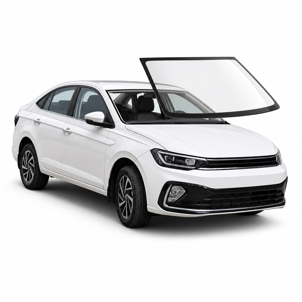 Parabrisas VW Polo/Virtus Cal/Arriba 4P C/Mol 2018-2022 - AutoVidriosRobin